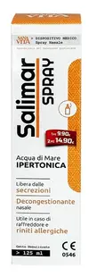 Sanavita Salimar Spray nazal hipertonic, 125 ml, Paladin Pharma
