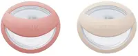 Suzete din silicon NUK Perfect Match - Mommy Feel, 0-6 luni, 2 bucăți, bej/roz