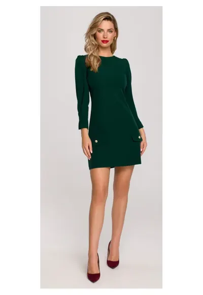 Rochie mini dama Astondole K148 verde - Verde