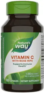 Vitamin С cu măceșe, 500 mg, 100 capsule, Nature's Way