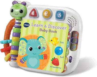 Carte educațională VTech - Learn & Discover, în limba engleză
