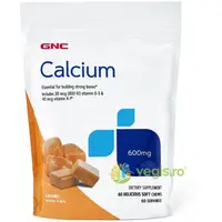 Calciu (Caramele cu Aroma Naturala de Caramel) 600mg 60buc