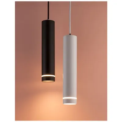 Lampa suspendata ESCA Nisipiu Negru Aluminiu & Acrylic LED GU10 1x10 Wat IP20 220-240 Volt Fara bec