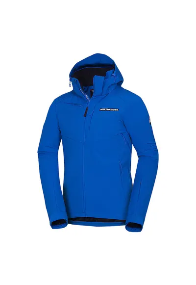 Men's ski jacket insulated DREWIN BU-50091SNW - Albastru
