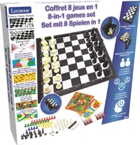 Set de jocuri de societate Lexibook: 8 in 1
