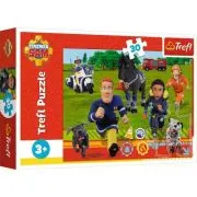 Puzzle 30 piese Pompierul Sam. Gata de salvare, Trefl
