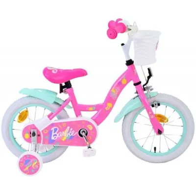 Bicicleta copii 3-5 ani, 14 inch, Barbie, EandL CYCLES 31454SACB