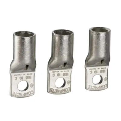 3 Papuci Sertizate, Pentru Cablu Din Cupru 120 Mm² Si Separatoare De Faza