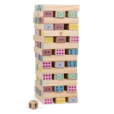 Turn Jenga gigant cu numere