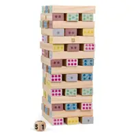 Turn Jenga gigant cu numere