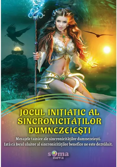 Cutie Jocul Initiatic al Sincronicitatilor Dumnezeiesti. Set Carte + 40 de Carduri