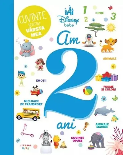 Disney Bebe. Cuvinte pentru vârsta mea. Am 2 ani - Board book - Disney