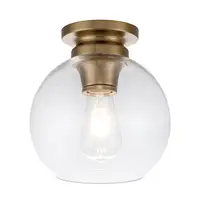 Corp de iluminat decorativ pentru exterior, Tabby 1 Light Flush Light