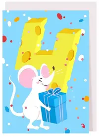 Card de ziua de naștere Creative Goodie - Michele