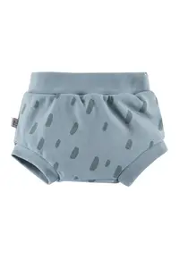 Pantaloni scurti bufanti Bloomers - Botanic - Verde Pacific cu buline - pentru baietei - Verde