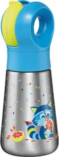 Sticlă de apă Maped Picnik Miniz - Raccoon, 350 ml