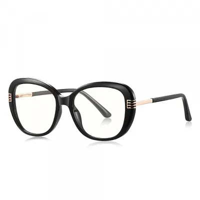 Ochelari De Calculator Dama Techsuit 2265, Anti-Blue Light, Negri Aurii