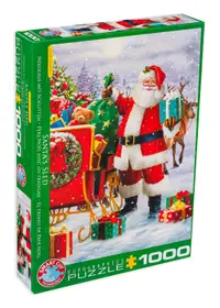 Puzzle Eurographics din 1000 de piese - Mos Craciun