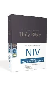NIV, Value Pew and Worship Bible, Hardcover, Blue