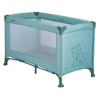 Patut pliant, FreeON, Nap, Cu un nivel, 120x60 cm, Green