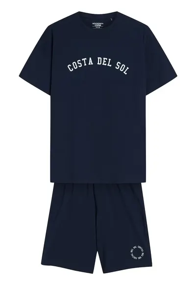 Pijama barbati Sol Bleumarin