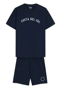 Pijama barbati Sol Bleumarin
