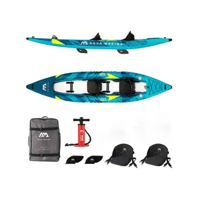 Caiac gonflabil Aqua Marina Steam-412 Canoe Boat 2 persoane