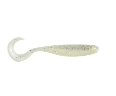 Shad Mustad Mezashi curly tail minnow 9 cm, luminous magic, 6 buc / plic