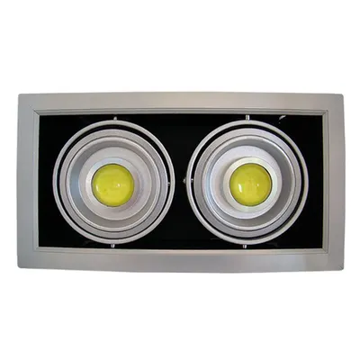 Spot Led reglabil DD 2x10w/6400k (montaj ingropat) *TV 0,25ron