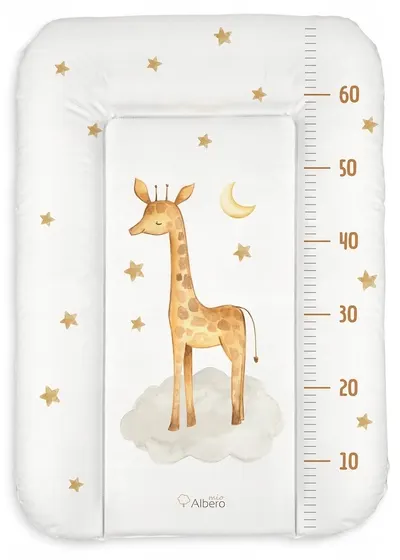 Salteluță pentru înfășat Albero Mio - Lulu Giraffe, 70 x 50 cm