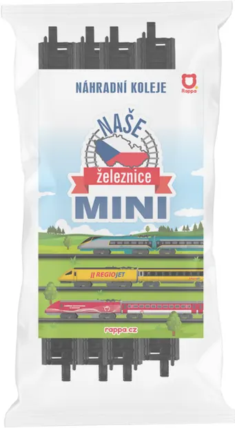 Set de șine Rappa - Drepte, 4 buc