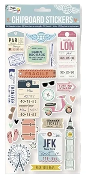 Set de autocolante Grafix - Travel