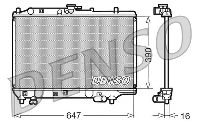 Radiator motor potrivit MAZDA 323 C IV, 323 F IV, 323 III, 323 S IV; SAAB 900 II 1.3-2.3