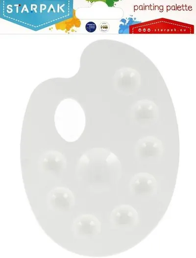 Paletă de pictură Starpak - Alb
