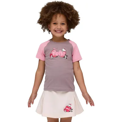 Tricou copii Puma X Hello Kitty Friends Slim Tee Pl, Gri
