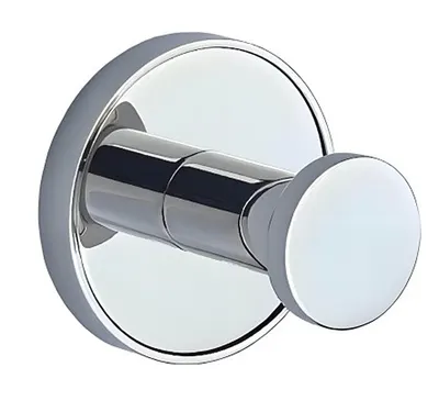 Agățătoare de perete simplă Inter Ceramic - Lusso, Ø5 х 4.15 cm, Chromе