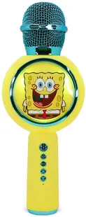 Microfon OTL Technologies - SpongeBob PopSing LED Light Up, galben