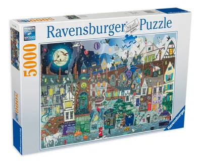 Puzzle Ravensburger din 5000 de piese - Strada fantastică