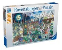 Puzzle Ravensburger din 5000 de piese - Strada fantastică