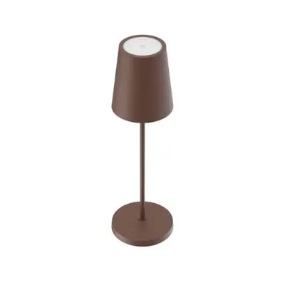 Veioza portabila, autonomie 10 ore, 190lm, 2200-2700-3000K, cu protectie IP65, ruginiu
