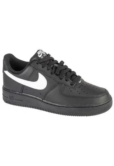 Pantofi sport din piele Nike Air Force - Negru
