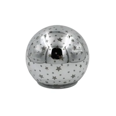 Glob argintiu cu led LUKA lighting