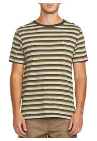 Tricou regular fit cu model in dungi