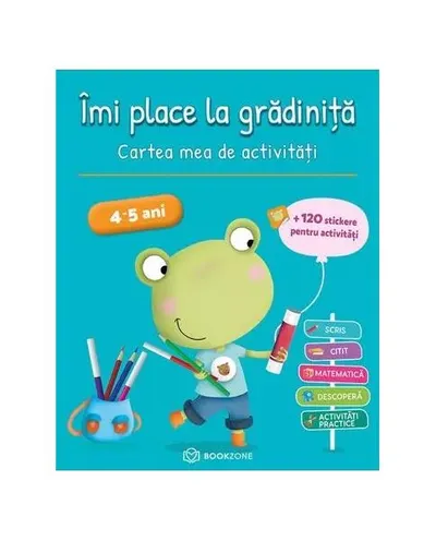 Îmi place la grădiniță – 4-5 ani - Paperback brosat - Jeanine Villani, Nicole Herr