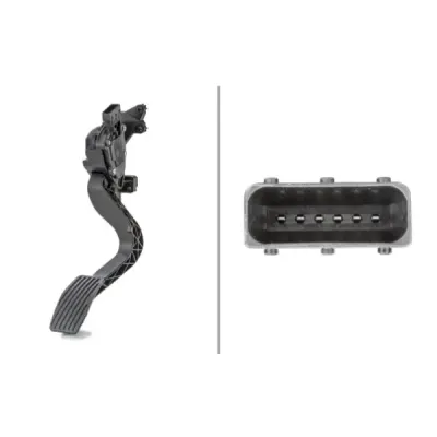 Senzor, pozitie pedala acceleratie HELLA 6PV 010 175-751
