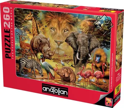 Puzzle Anatolian din 260 piese - Regele din cer