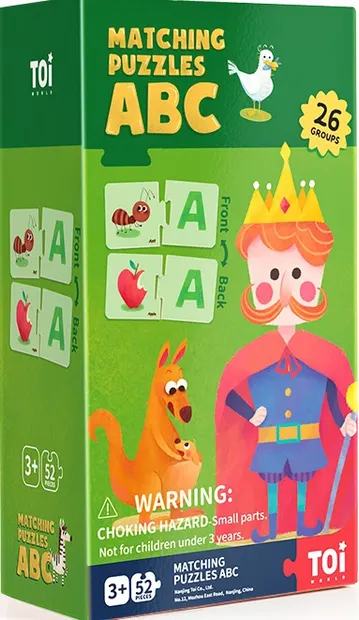 Puzzle educativ Toi World -Litere
