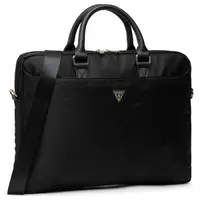 Geanta Guess Triangle Logo pentru Laptop 16inch, Neagra