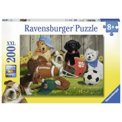 Puzzle Catelusi Sportivi, 200 Piese