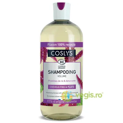 Sampon Ingrijire si Volum pentru Par Fin si Subtire cu Proteine din Orez si Amarant Bio 500ml